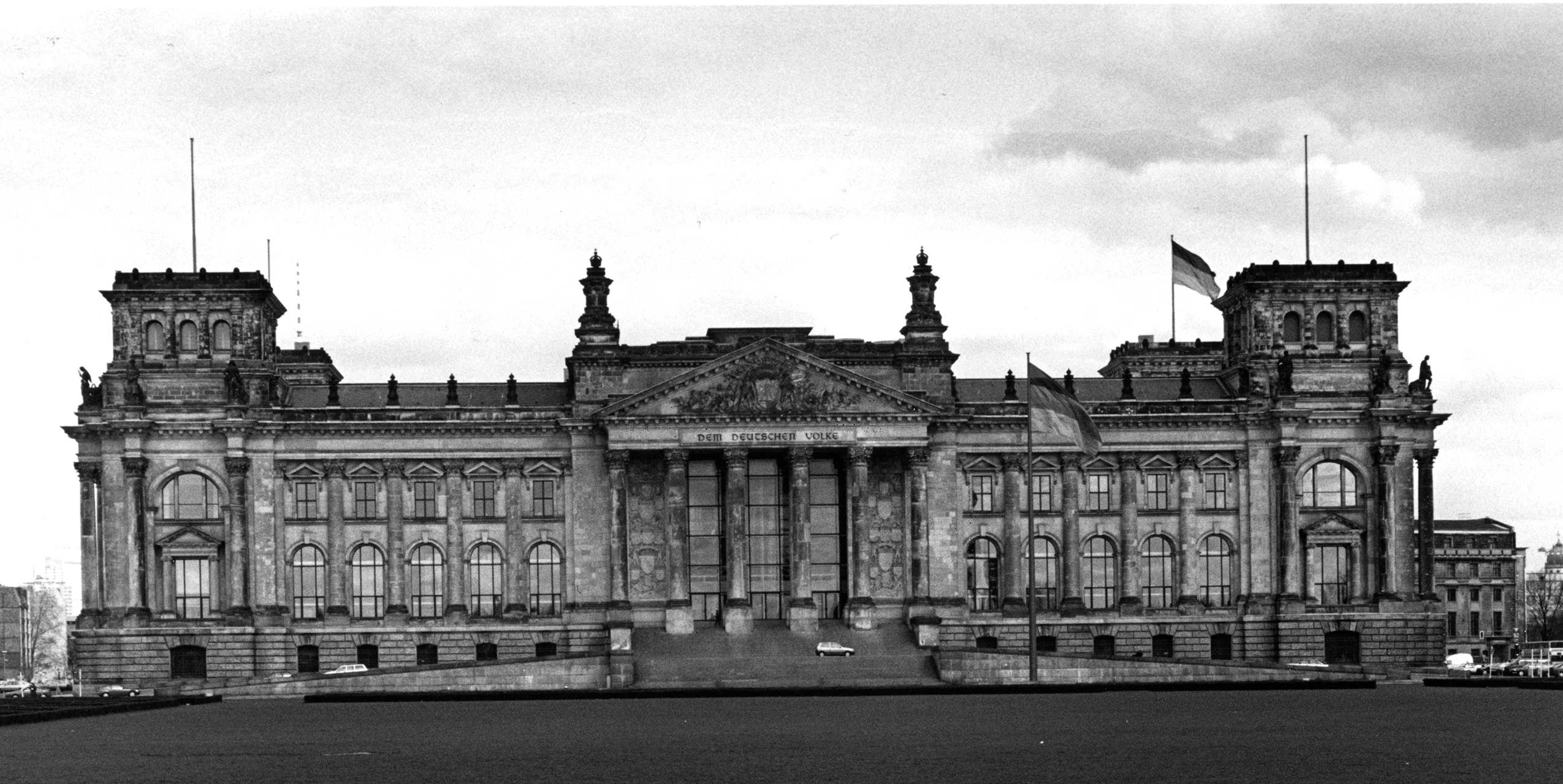 Außenansicht Reichstagsgebäude